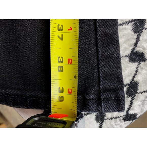 Levis The Original Jeans Women's Mid-Rise Skinny Boot Size 4 M Black - Picture 6 of 9